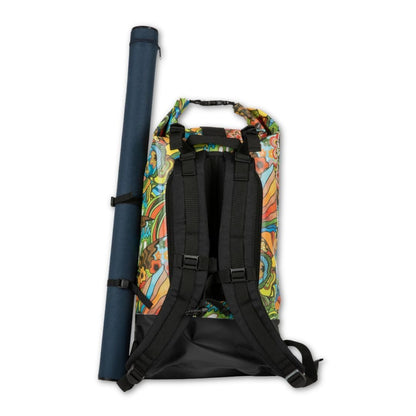 FisheWear Boho Bass Backpack Dry Bag - Angler's Pro Tackle & Outdoors