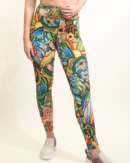 FisheWear Boho Bass High - Waisted Leggings - Angler's Pro Tackle & Outdoors