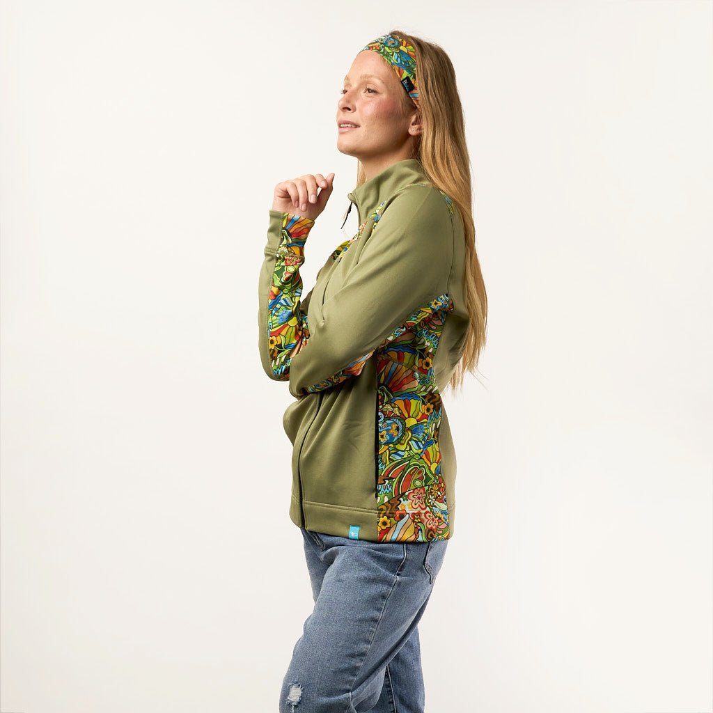 FisheWear Boho Bass Midlayer Jacket - Angler's Pro Tackle & Outdoors