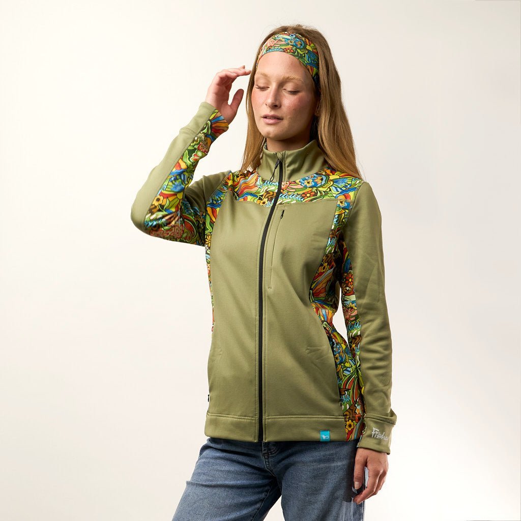 FisheWear Boho Bass Midlayer Jacket - Angler's Pro Tackle & Outdoors