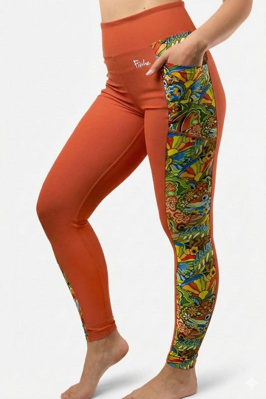 FisheWear Boho Bass Pocket Leggings - Angler's Pro Tackle & Outdoors