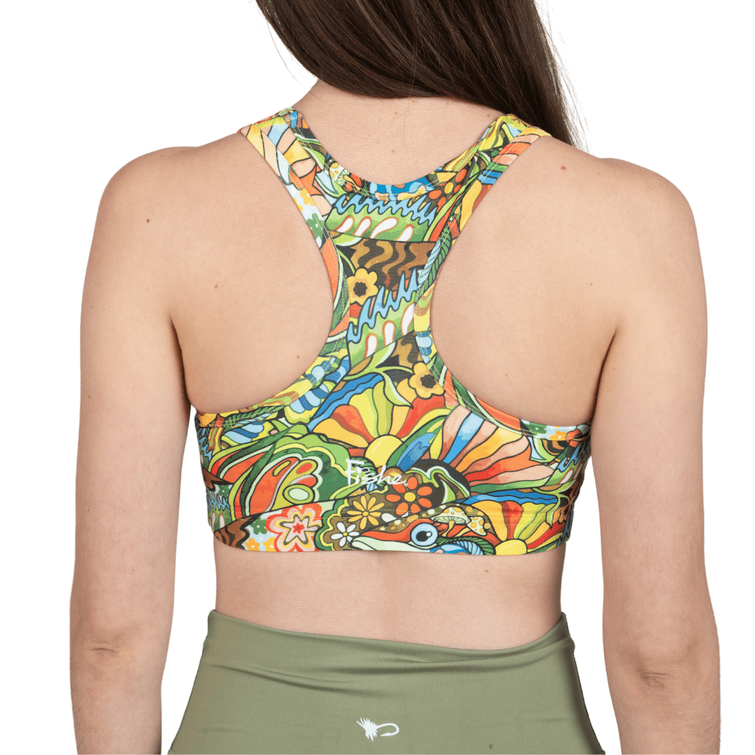 FisheWear Boho Bass Sports Bra - Angler's Pro Tackle & Outdoors