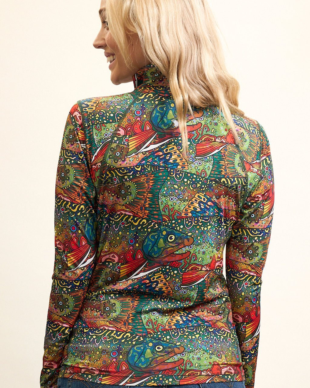 FisheWear Brookie 1/4 Zip Sunshirt - Angler's Pro Tackle & Outdoors