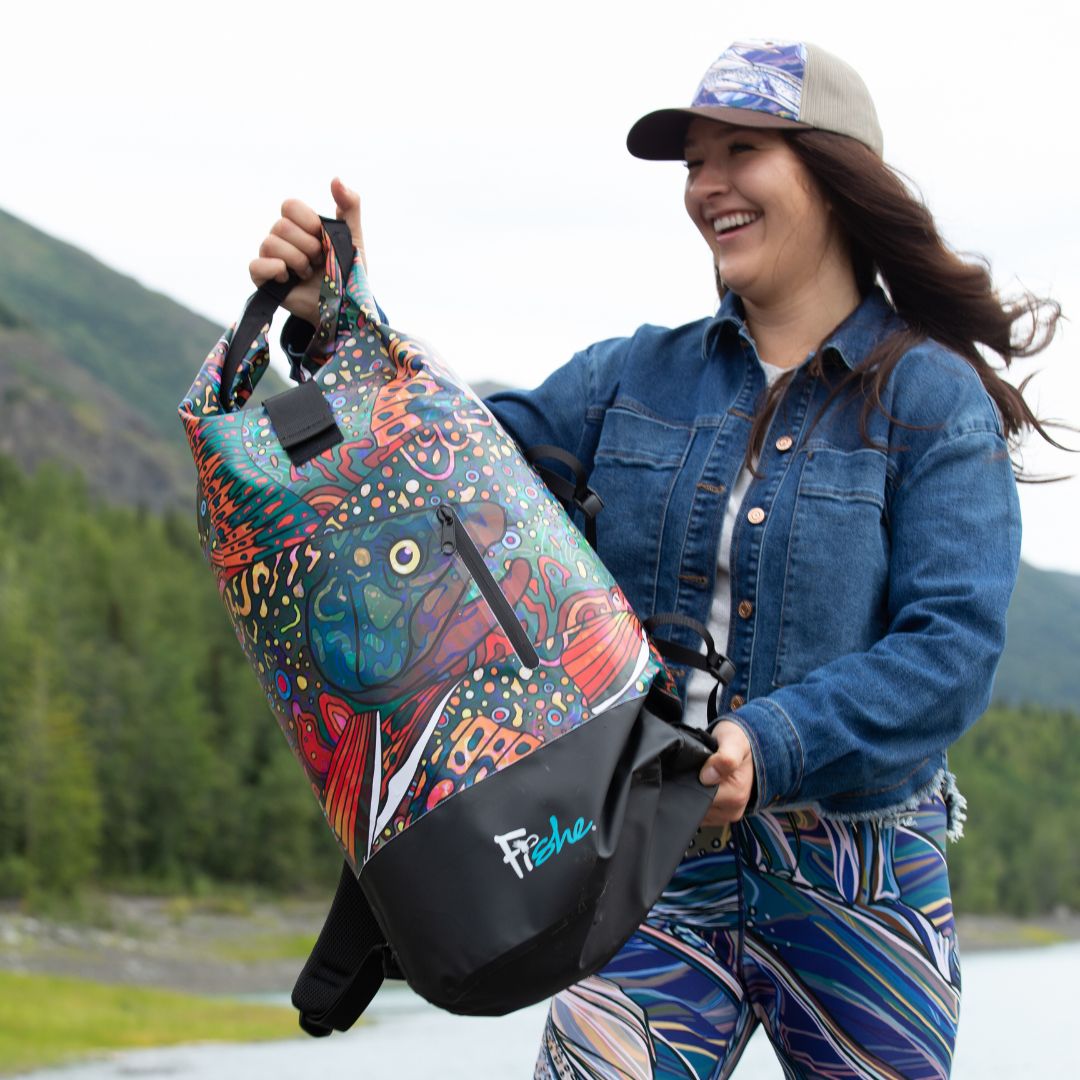 FisheWear Brookie Backpack Dry Bag - Angler's Pro Tackle & Outdoors