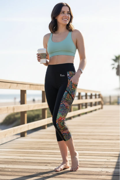 FisheWear Brookie Pocket Capri Leggings - Angler's Pro Tackle & Outdoors