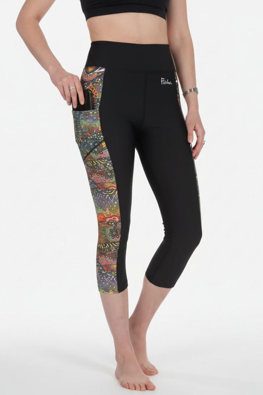 FisheWear Brookie Pocket Capri Leggings - Angler's Pro Tackle & Outdoors