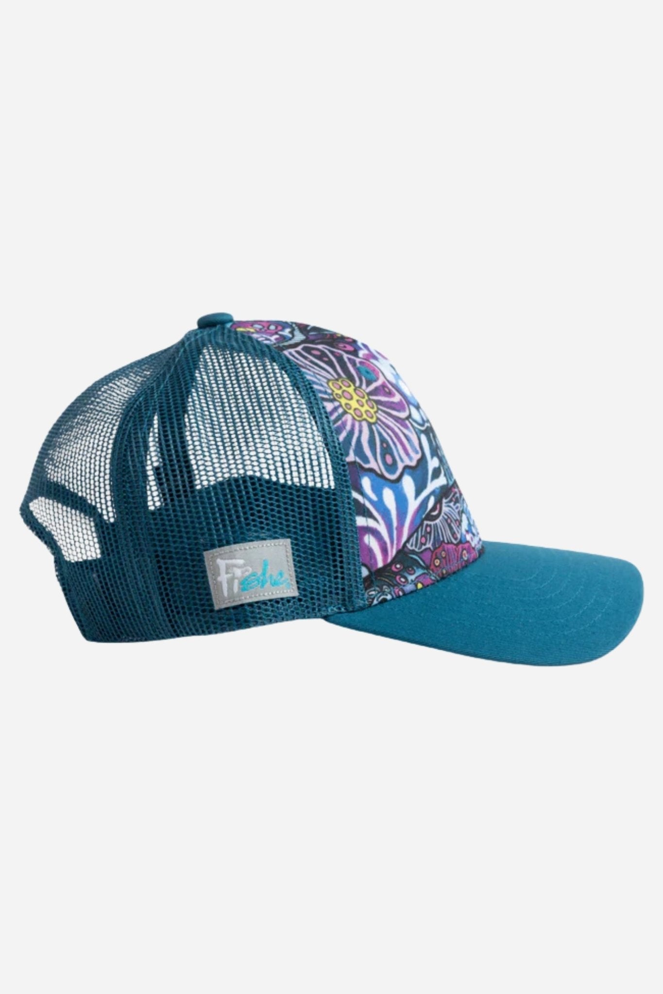FisheWear Enchanted Grayling Abstract Trucker Hat - Angler's Pro Tackle & Outdoors