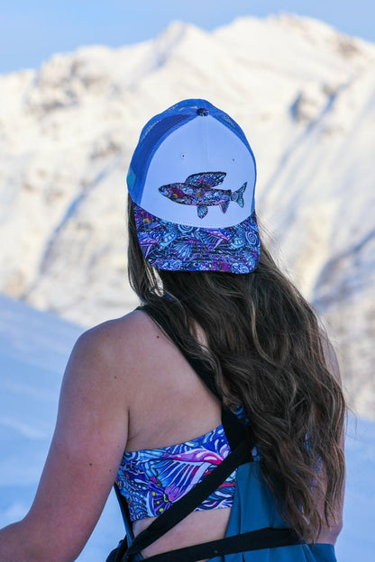 FisheWear Enchanted Grayling Trucker Hat - Angler's Pro Tackle & Outdoors