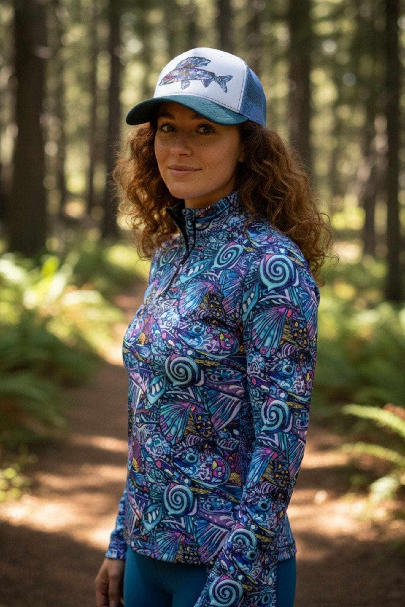 FisheWear Enchanted Grayling Trucker Hat - Angler's Pro Tackle & Outdoors