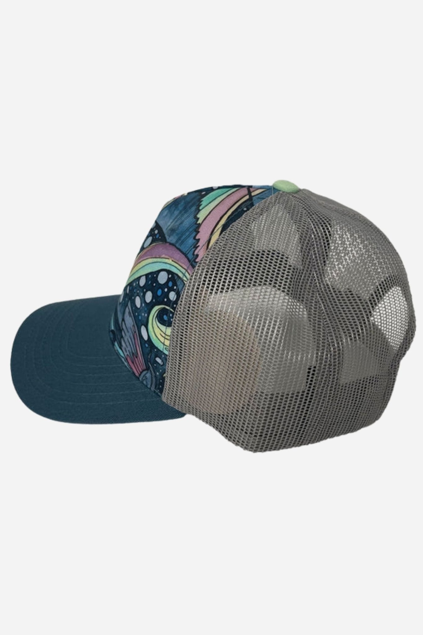 FisheWear HaliBorealis Abstract Trucker Hat - Angler's Pro Tackle & Outdoors