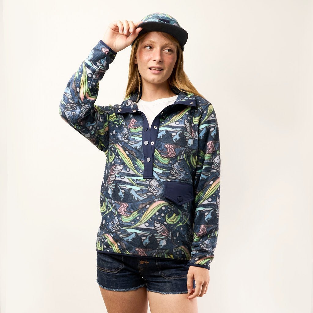 FisheWear HaliBorealis Riffle Snap Fleece - Angler's Pro Tackle & Outdoors