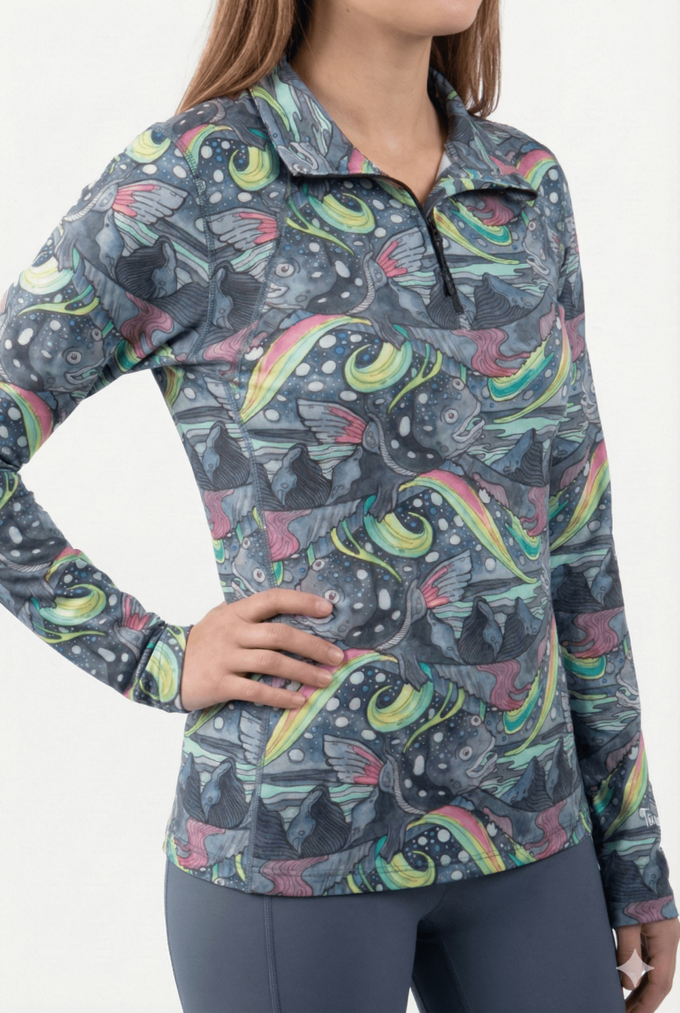 FisheWear HaliBorealis Thermal 1/4 Zip Top - Angler's Pro Tackle & Outdoors