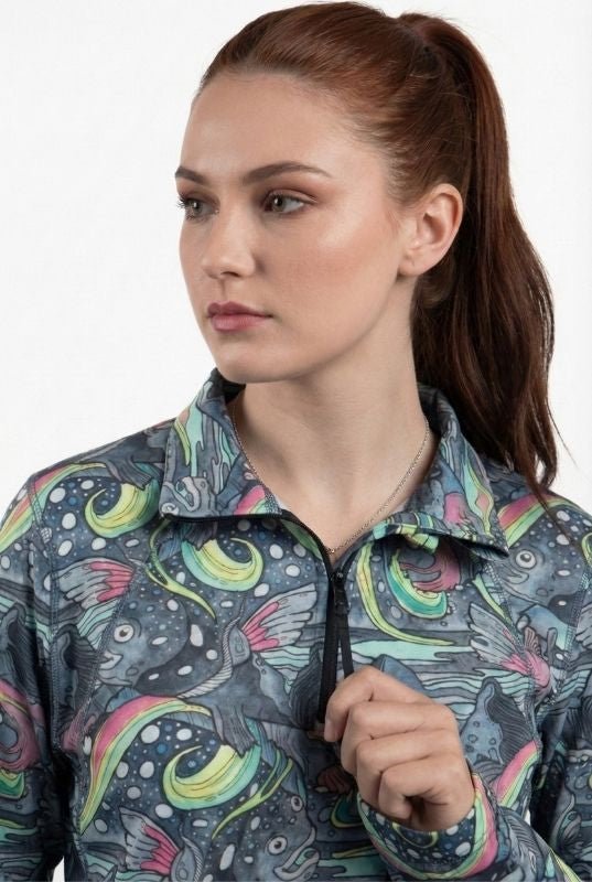 FisheWear HaliBorealis Thermal 1/4 Zip Top - Angler's Pro Tackle & Outdoors