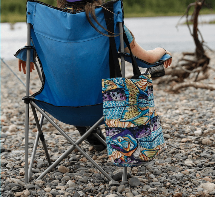 FisheWear Kaleido King Canvas Tote - Angler's Pro Tackle & Outdoors