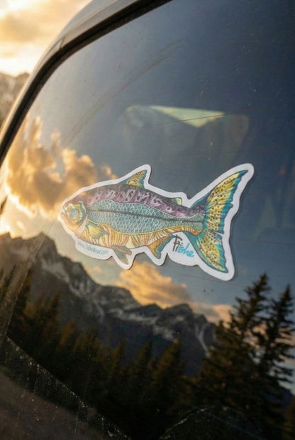 FisheWear Kaleido King Sticker - Angler's Pro Tackle & Outdoors