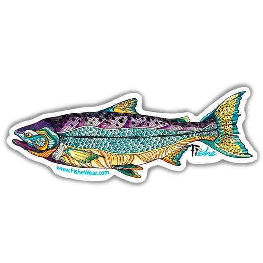 FisheWear Kaleido King Sticker - Angler's Pro Tackle & Outdoors