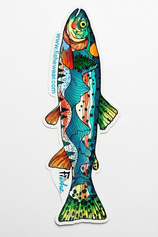 FisheWear Mt. Cutty Sticker - Angler's Pro Tackle & Outdoors