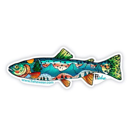 FisheWear Mt. Cutty Sticker - Angler's Pro Tackle & Outdoors