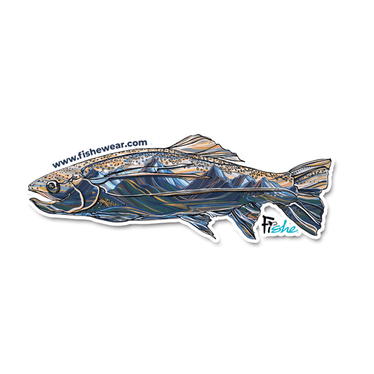 FisheWear Rainbow Ridge Sticker - Angler's Pro Tackle & Outdoors