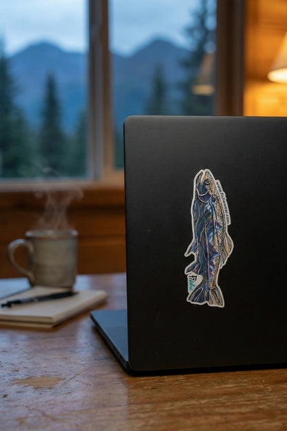 FisheWear Rainbow Ridge Sticker - Angler's Pro Tackle & Outdoors