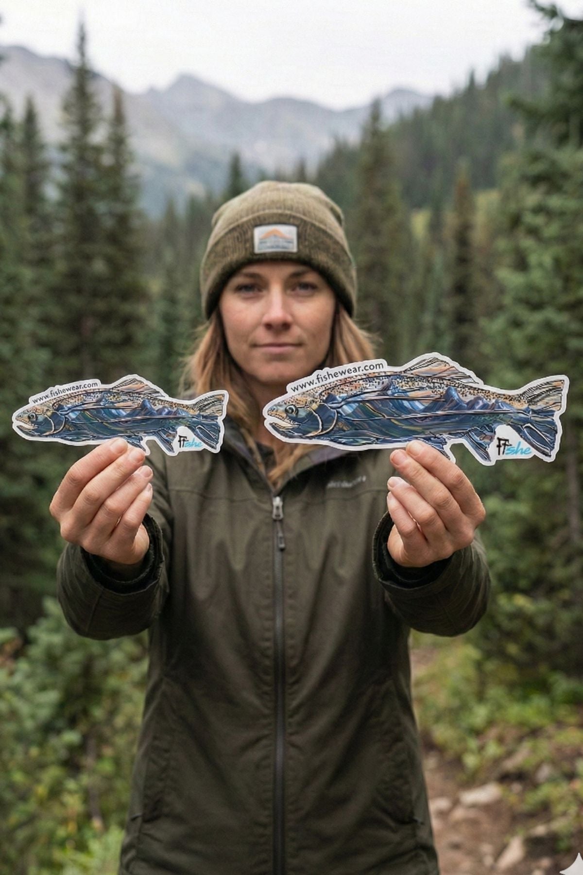 FisheWear Rainbow Ridge Sticker - Angler's Pro Tackle & Outdoors