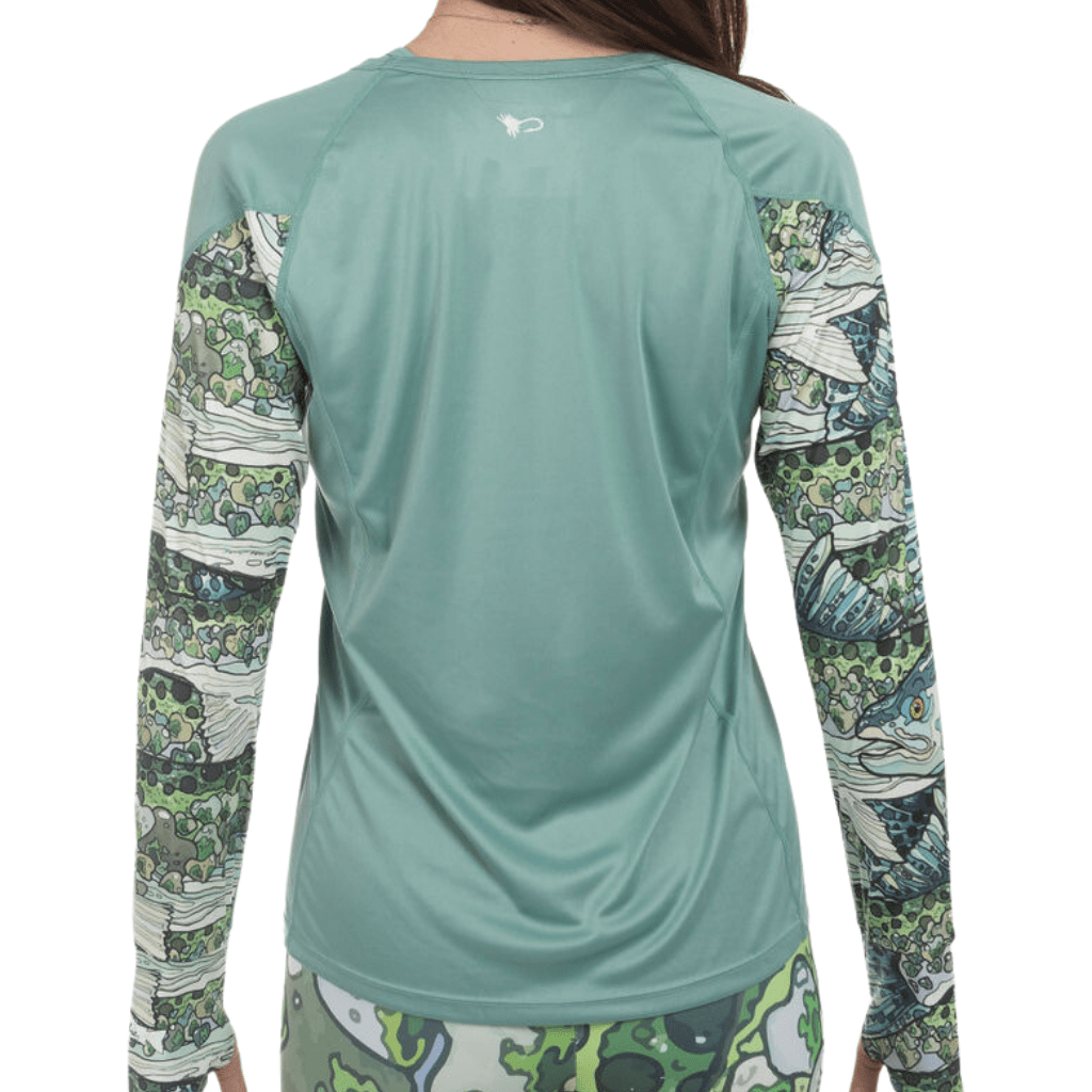 FisheWear Steel My Heart Backcast Sunshirt - Angler's Pro Tackle & Outdoors