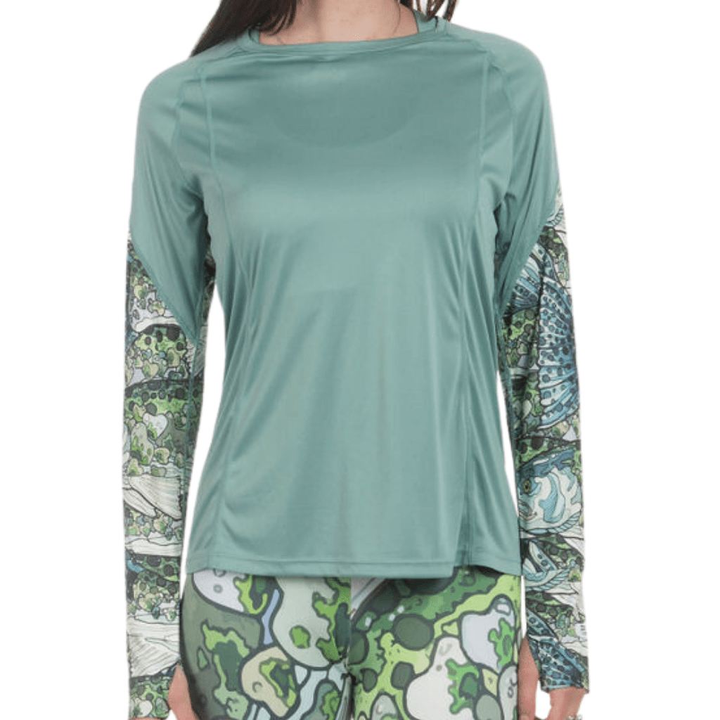 FisheWear Steel My Heart Backcast Sunshirt - Angler's Pro Tackle & Outdoors