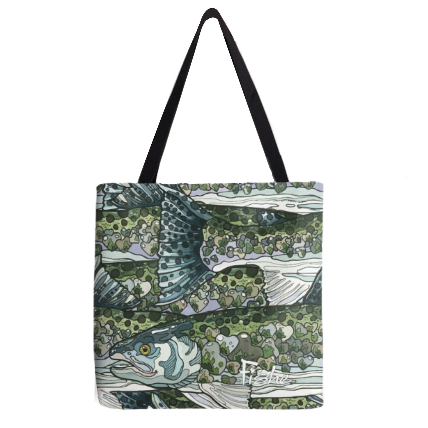 FisheWear Steel My Heart Canvas Tote - Angler's Pro Tackle & Outdoors