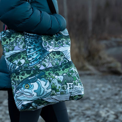 FisheWear Steel My Heart Canvas Tote - Angler's Pro Tackle & Outdoors