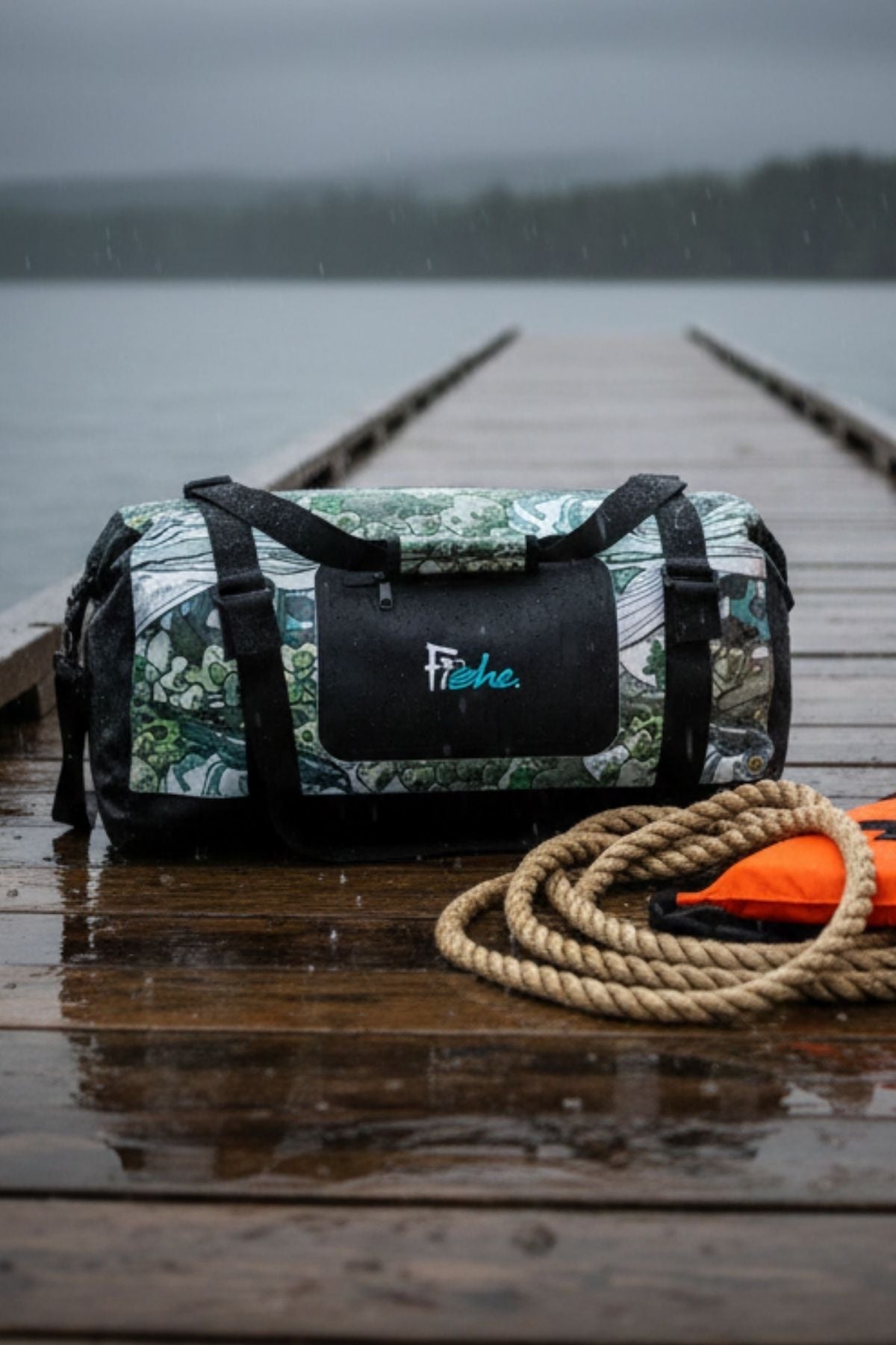 FisheWear Steel My Heart Duffel Dry Bag - Angler's Pro Tackle & Outdoors