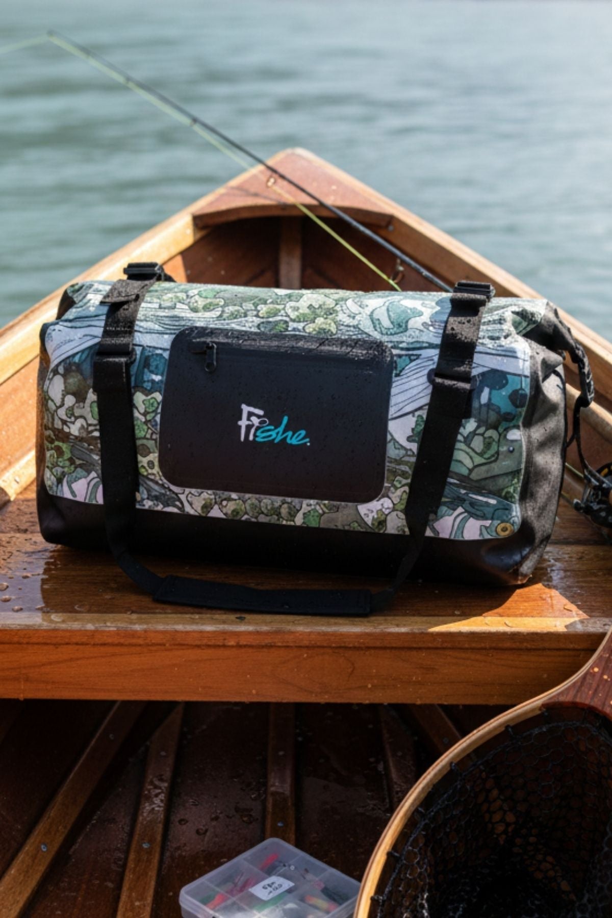 FisheWear Steel My Heart Duffel Dry Bag - Angler's Pro Tackle & Outdoors
