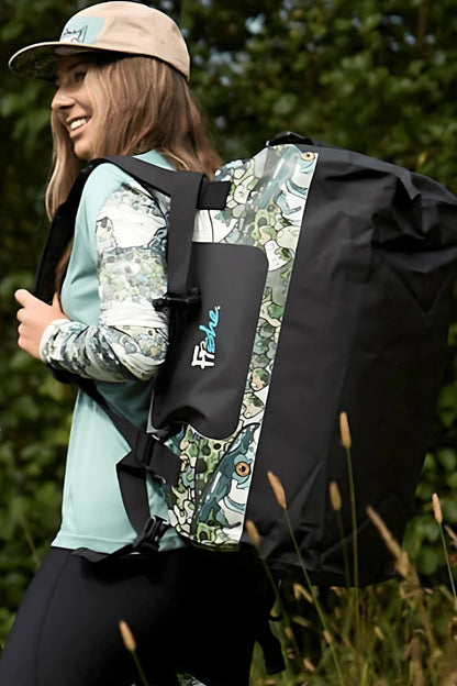 FisheWear Steel My Heart Duffel Dry Bag - Angler's Pro Tackle & Outdoors