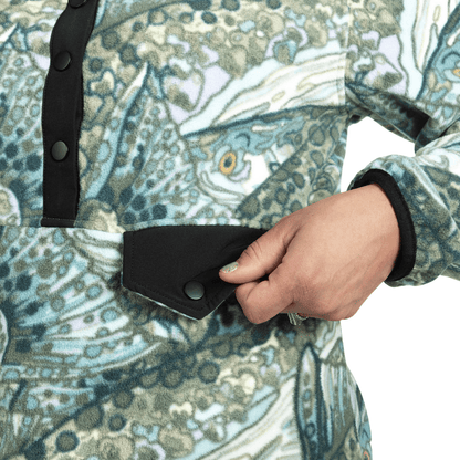 FisheWear Steel My Heart Riffle Snap Fleece - Angler's Pro Tackle & Outdoors