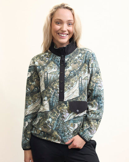 FisheWear Steel My Heart Riffle Snap Fleece - Angler's Pro Tackle & Outdoors