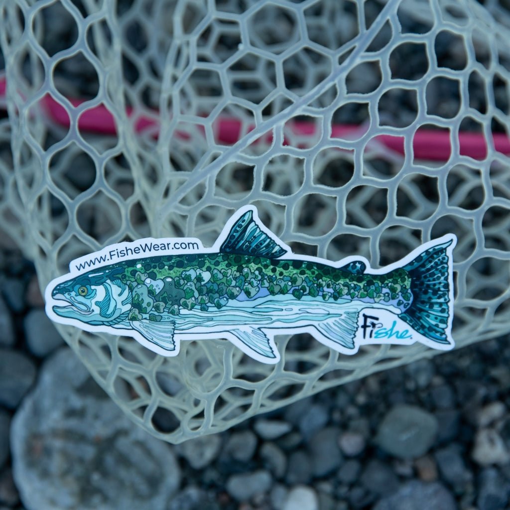 FisheWear Steel My Heart Sticker - Angler's Pro Tackle & Outdoors