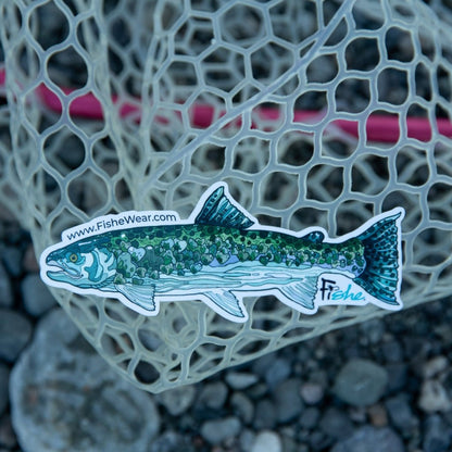 FisheWear Steel My Heart Sticker - Angler's Pro Tackle & Outdoors