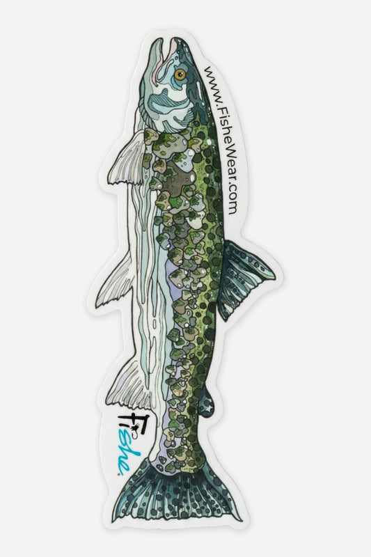FisheWear Steel My Heart Sticker - Angler's Pro Tackle & Outdoors