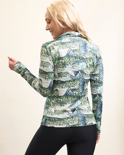 FisheWear Steel My Heart Thermal 1/4 Zip Top - Angler's Pro Tackle & Outdoors