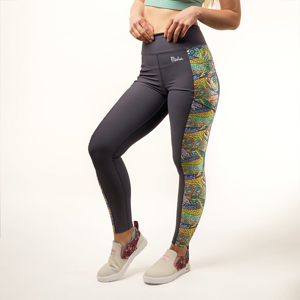 FisheWear Tropical Tarpon Pocket Leggings - Angler's Pro Tackle & Outdoors