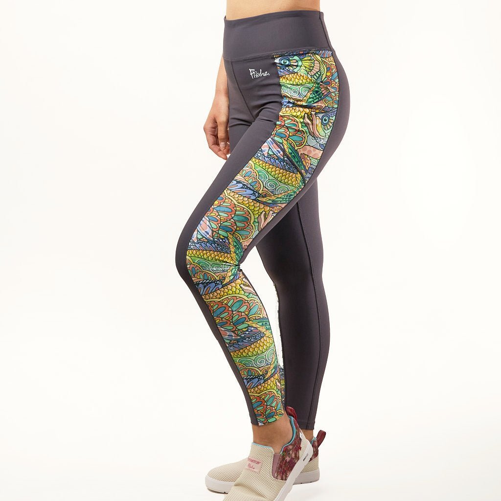 FisheWear Tropical Tarpon Pocket Leggings - Angler's Pro Tackle & Outdoors