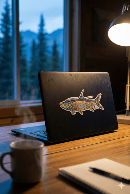 FisheWear Tropical Tarpon Sticker - Angler's Pro Tackle & Outdoors
