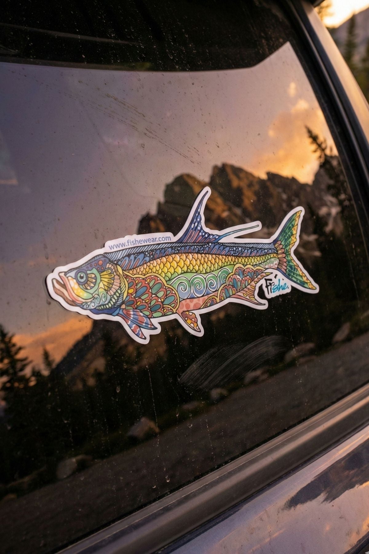 FisheWear Tropical Tarpon Sticker - Angler's Pro Tackle & Outdoors