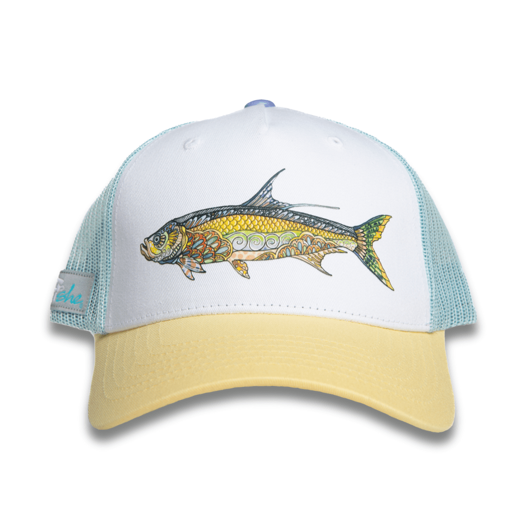 FisheWear Tropical Tarpon Trucker Hat - Angler's Pro Tackle & Outdoors