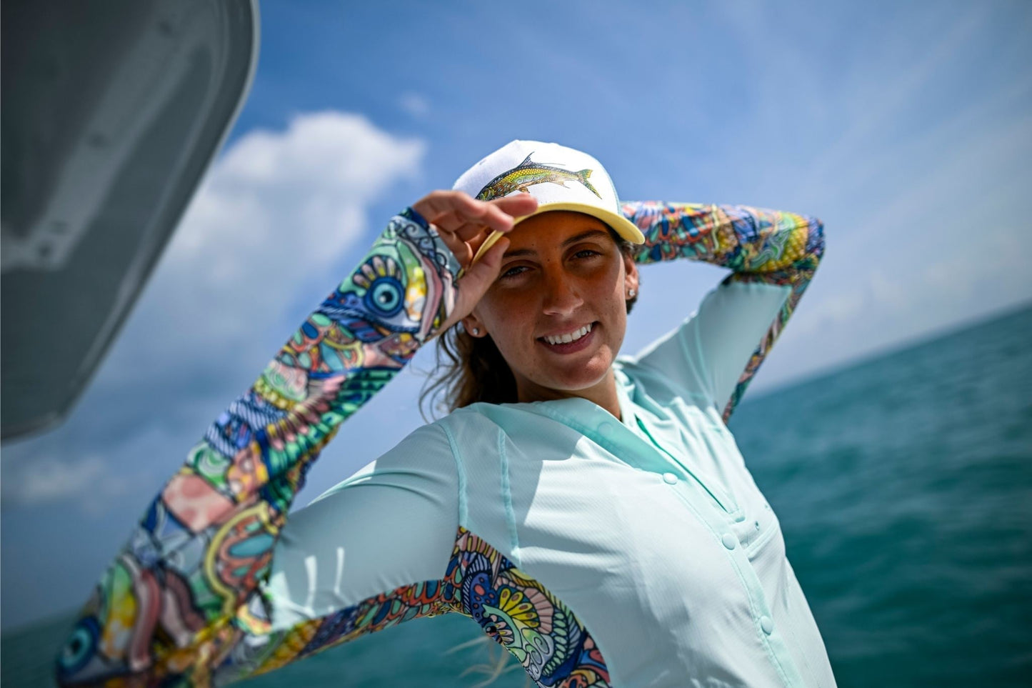 FisheWear Tropical Tarpon Trucker Hat - Angler's Pro Tackle & Outdoors