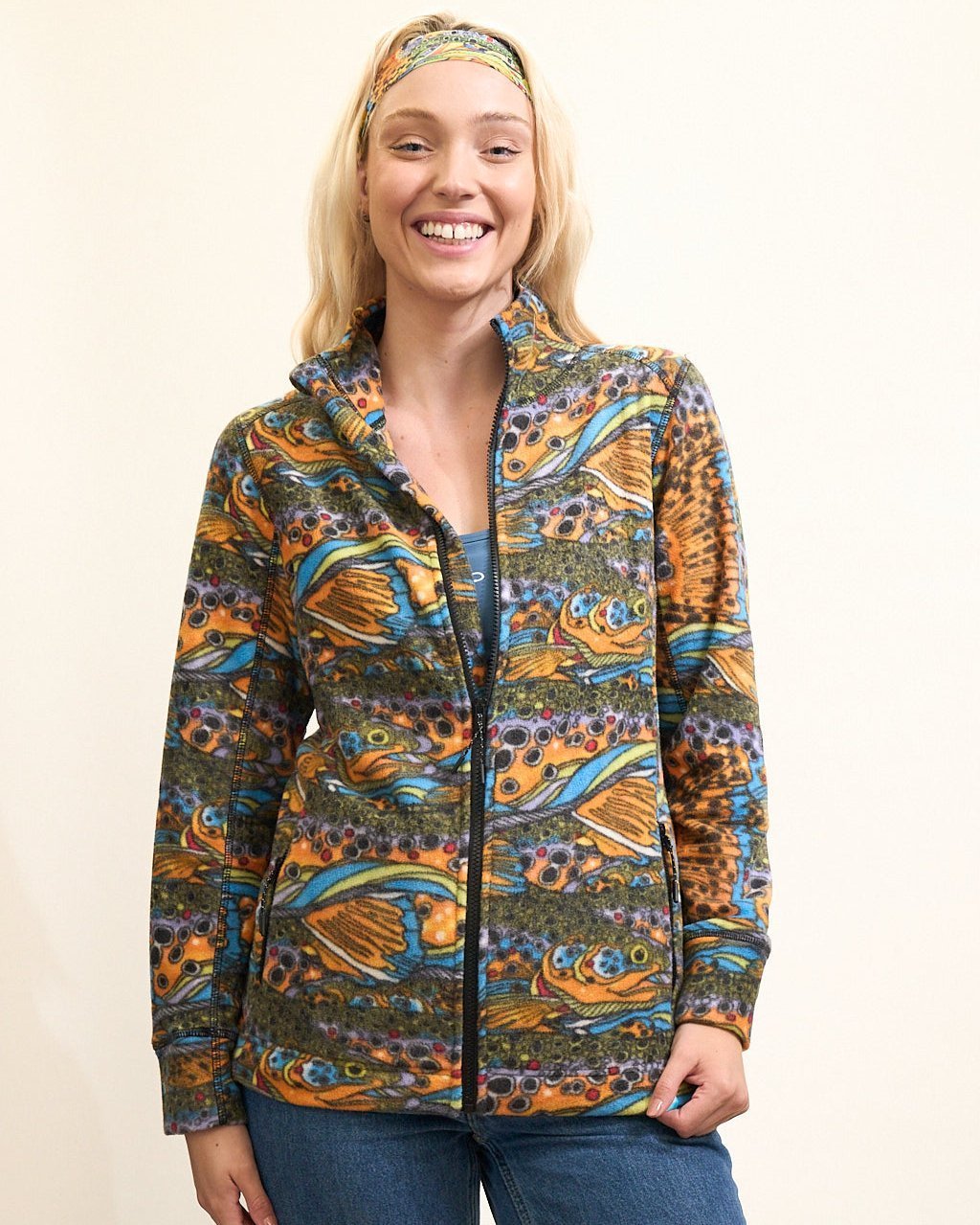 FisheWear Unbound Brown Fleece Jacket - Angler's Pro Tackle & Outdoors