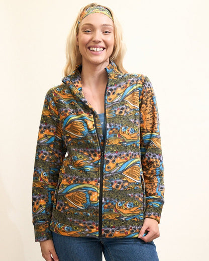 FisheWear Unbound Brown Fleece Jacket - Angler's Pro Tackle & Outdoors