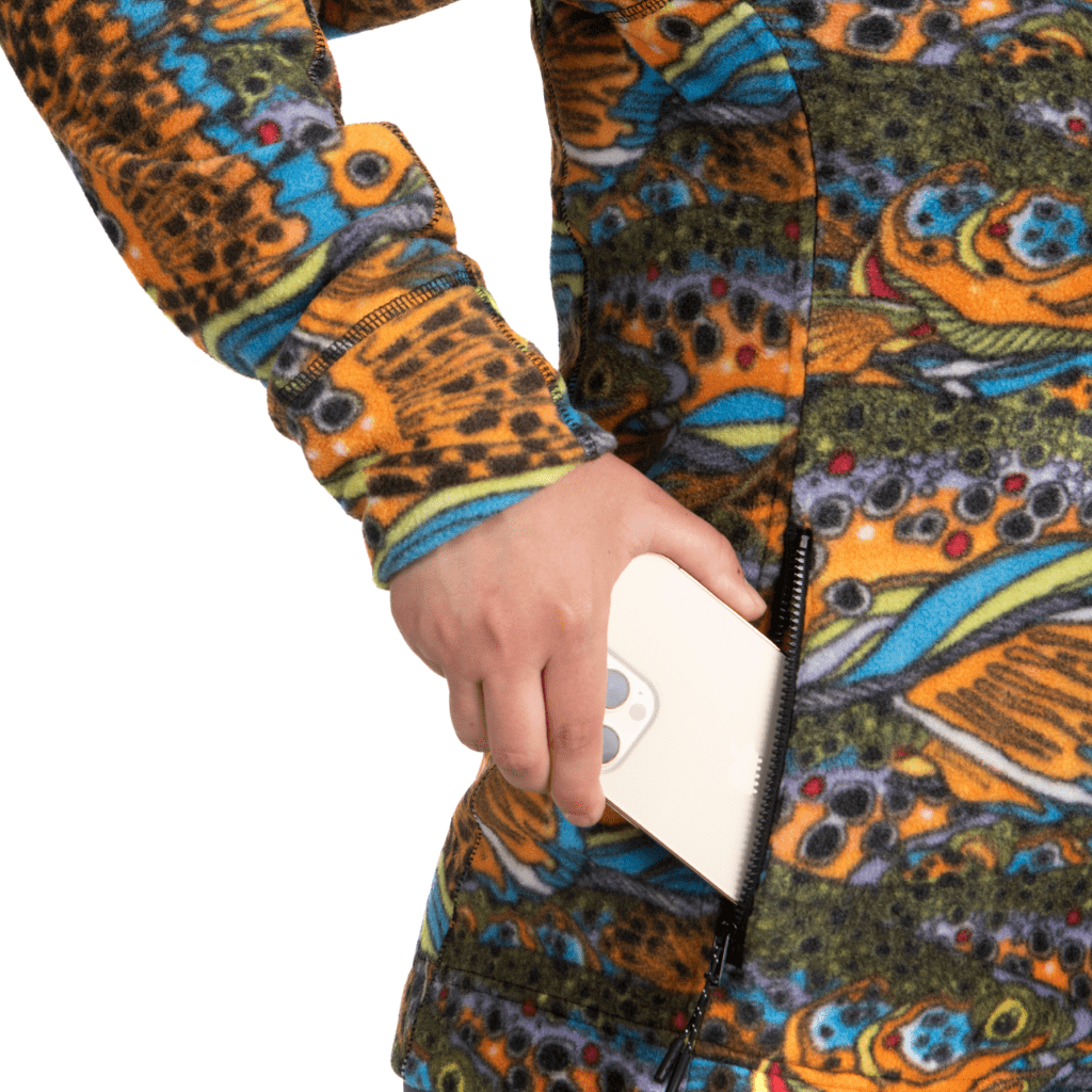 FisheWear Unbound Brown Fleece Jacket - Angler's Pro Tackle & Outdoors