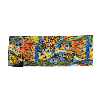 FisheWear Unbound Brown Jersey Headband - Angler's Pro Tackle & Outdoors