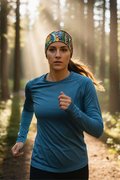 FisheWear Unbound Brown Jersey Headband - Angler's Pro Tackle & Outdoors