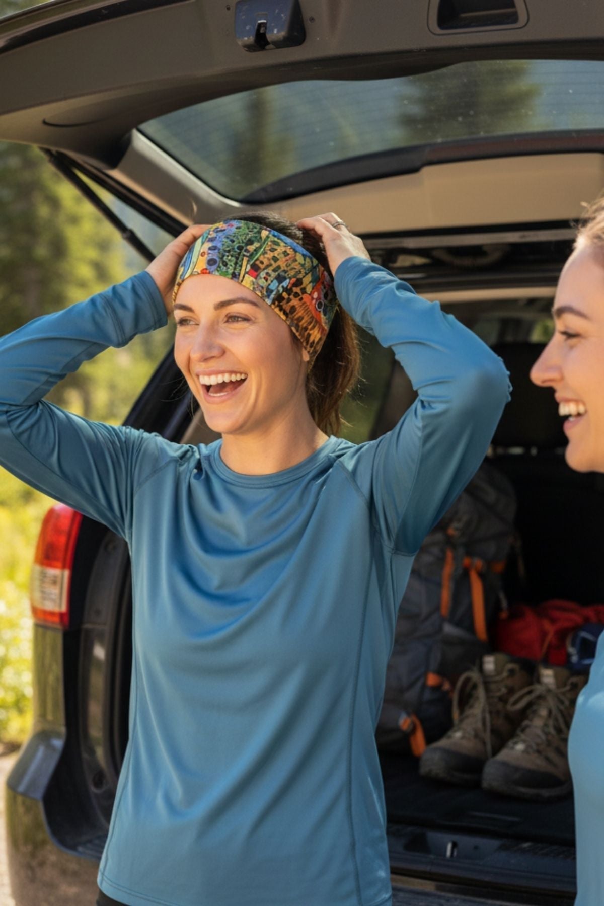 FisheWear Unbound Brown Jersey Headband - Angler's Pro Tackle & Outdoors